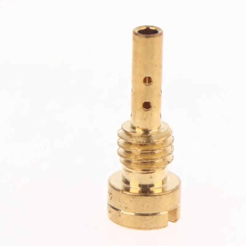 【CR】10PCS Carburetor Slow Jet Nozzle Kit Wear Resistant Fits Off Road Motorcycle Carb Replacement Repair Parts