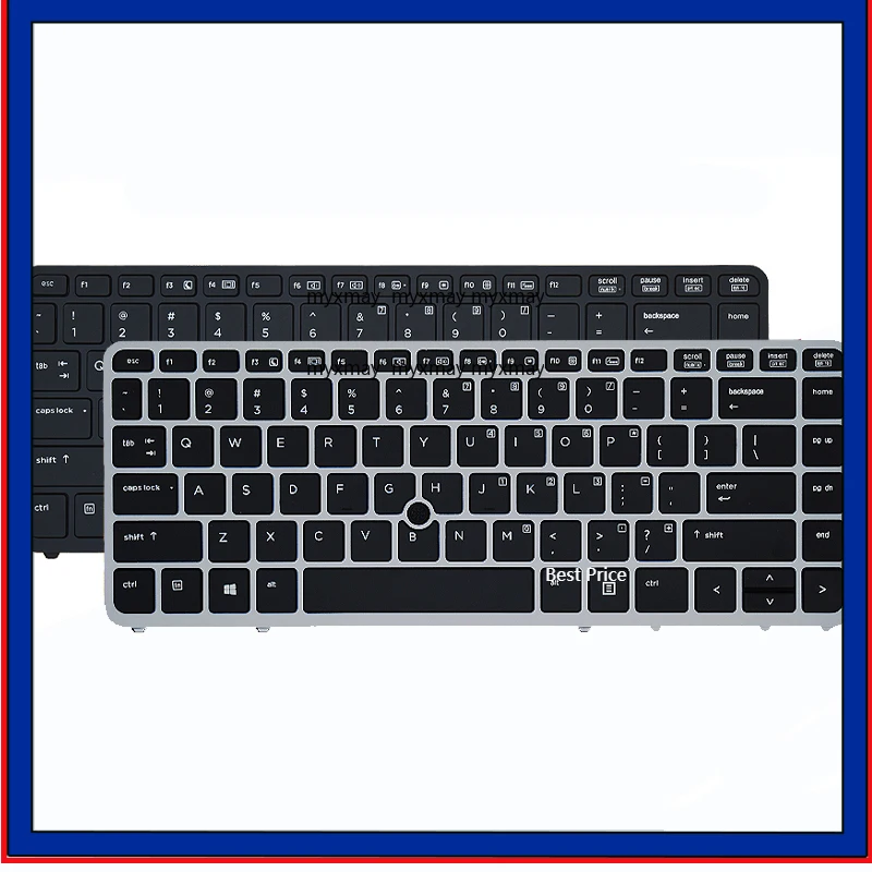 

New Laptop Keyboard Compatible for HP EliteBook 840 850 740 750 745 G1 G2 ZBook 14 15U G2