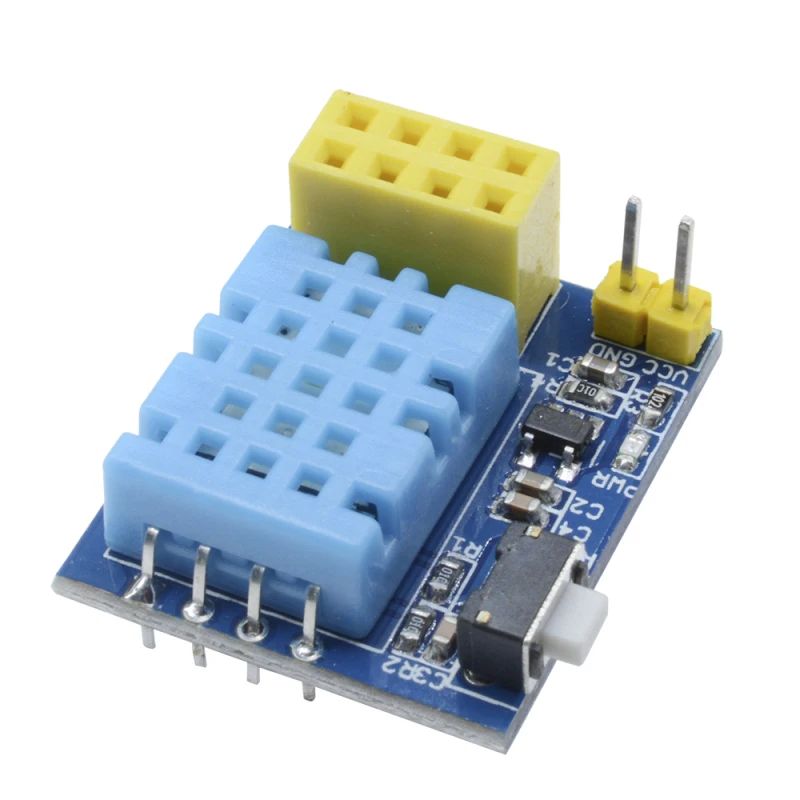 Esp-01S DHT11 وحدة استشعار درجة الحرارة والرطوبة WiFi NodeMCU بدون وحدة لاسلكية