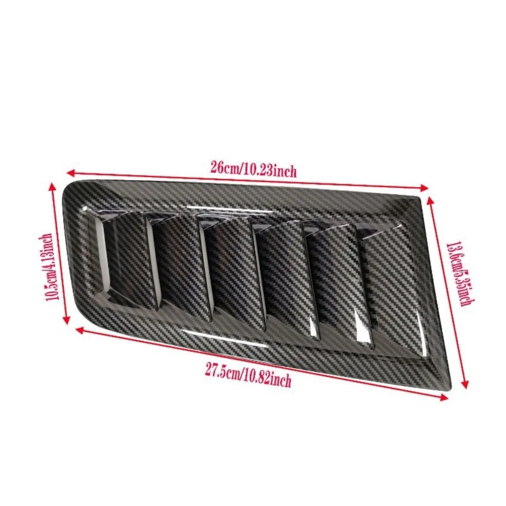 

Car Modification, Accessories Hood Air Intake Panel ABS Cooling Vents Car Modification Supplies