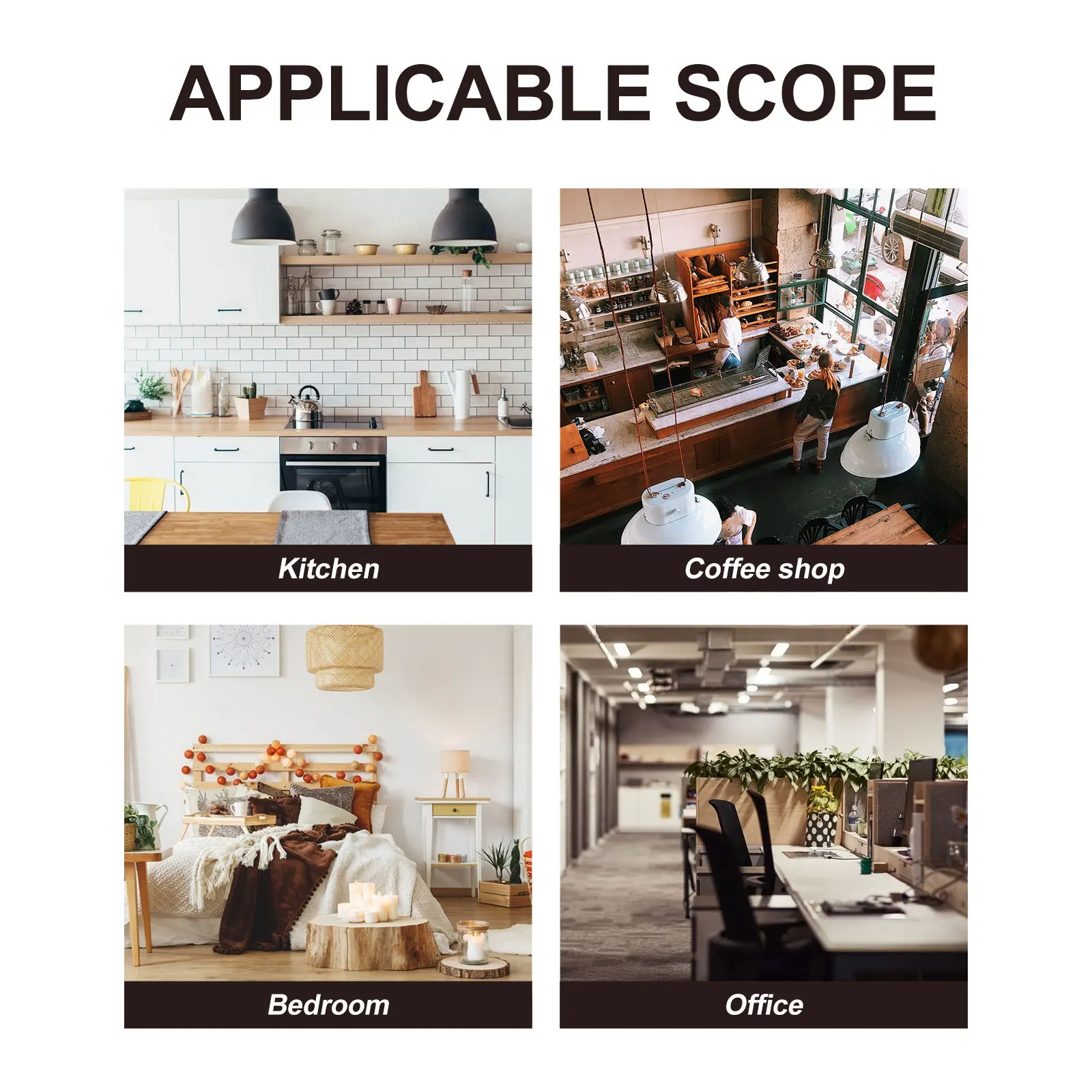 

Glass Food Storage Container with Wood Lid Airtight Glass Canister Jar for Coffee Tea Sugar Storage