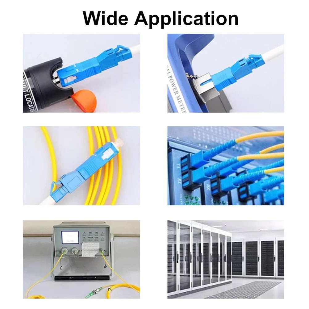 Popular_SC Male to LC Female Fiber Optic Adapter for Optical Power Meter
