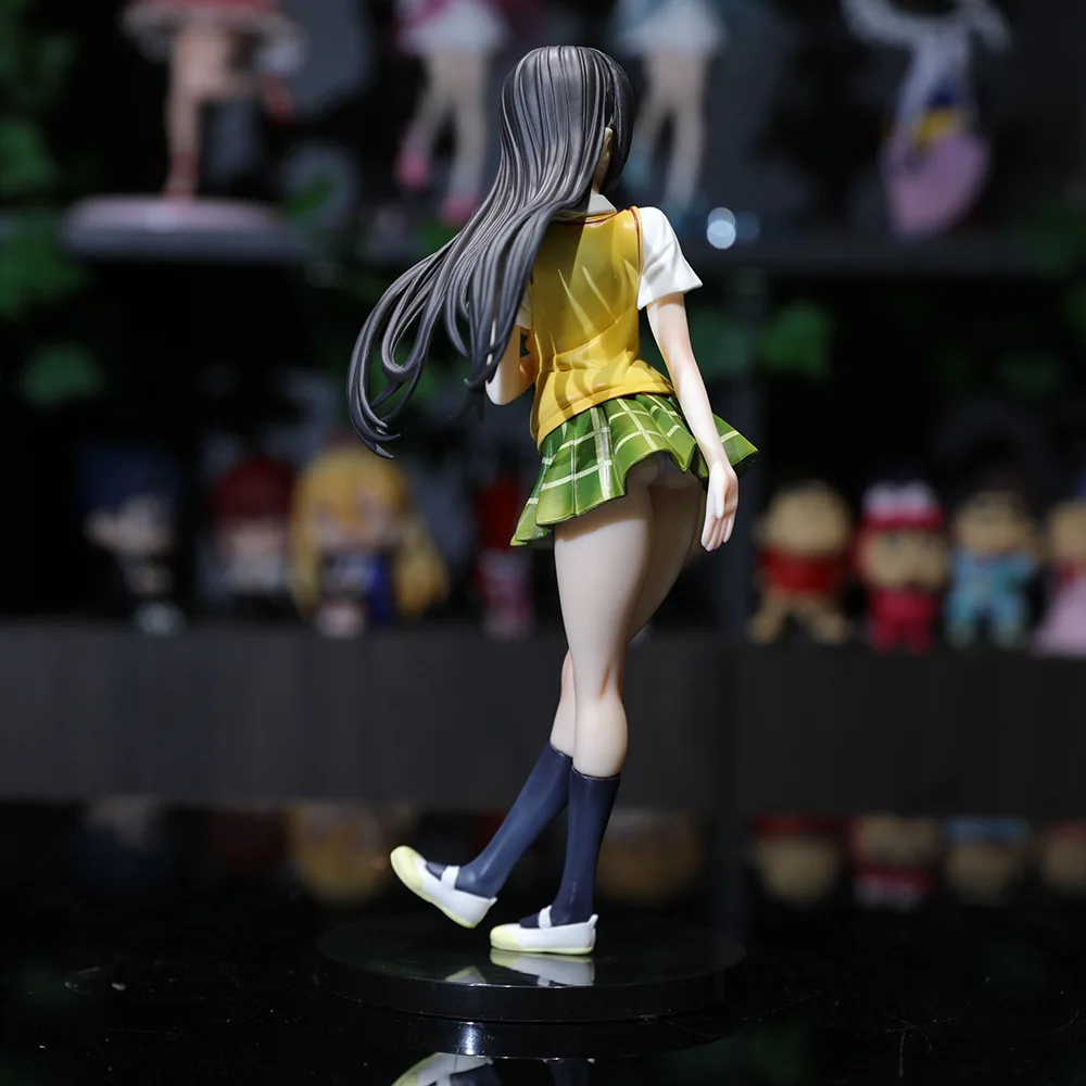 23.5cm Kotegawa Yui Anime Figure Kawaii Girl Figurine Model Doll Collect Desktop Decor Chassis Ornament Toys Otaku Surprise Gift