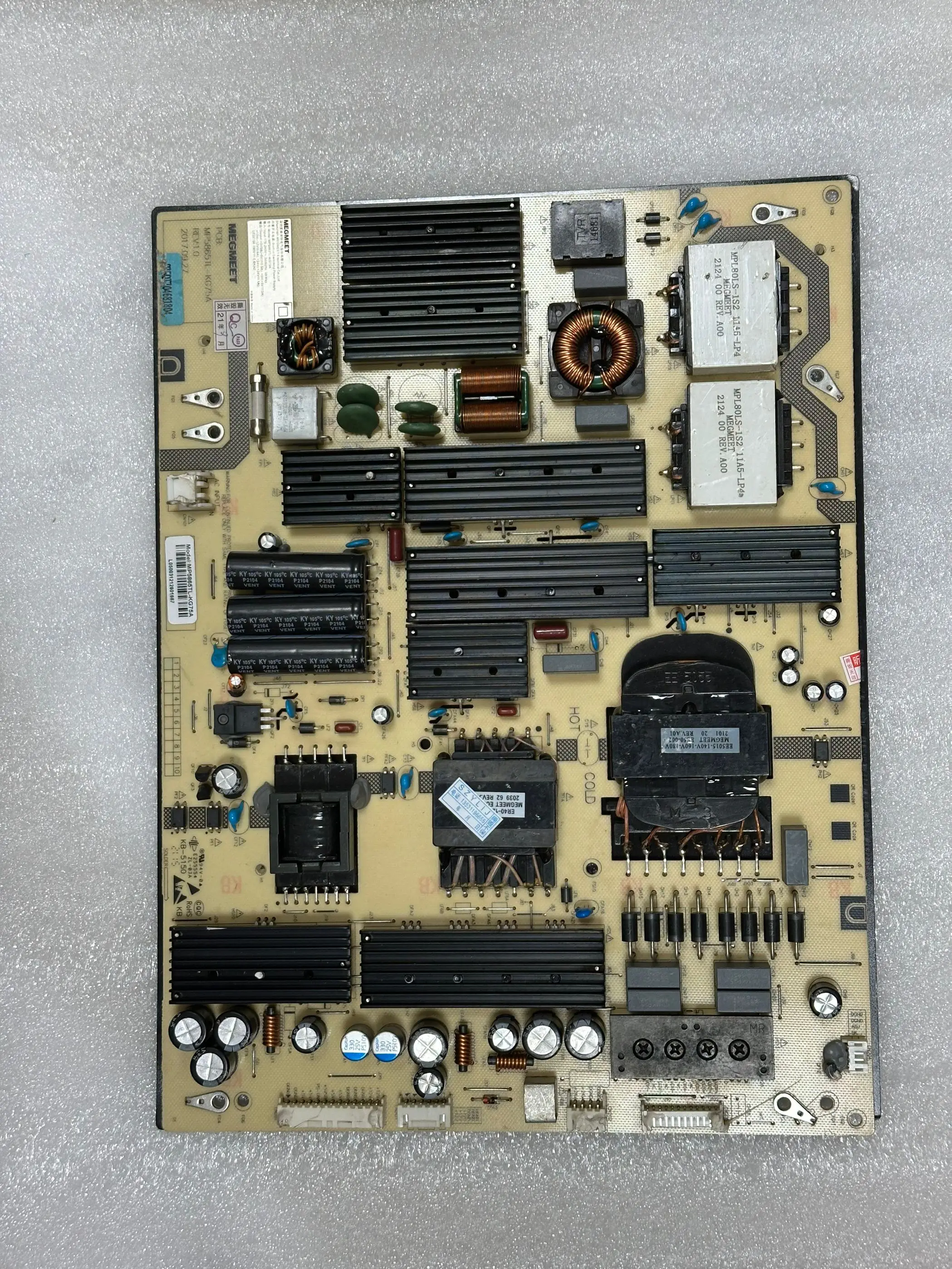 

Original power supply board MP5865TL-KG75A REV:1.0