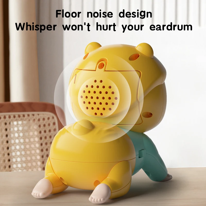 Kruipspeelgoed voor baby's met muziek Peuter Leren klimmen Educatief speelgoed Baby-bewegend speelgoed Interactieve ontwikkeling Buiktijdgeschenken