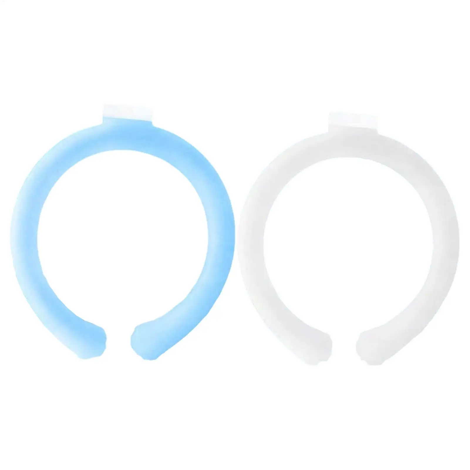 Summer Neck Cooling Ring Portable Reusable Neck Massager Cool Neck Ring Sunstroke Prevention for Fitness Fishing Cycling Travel