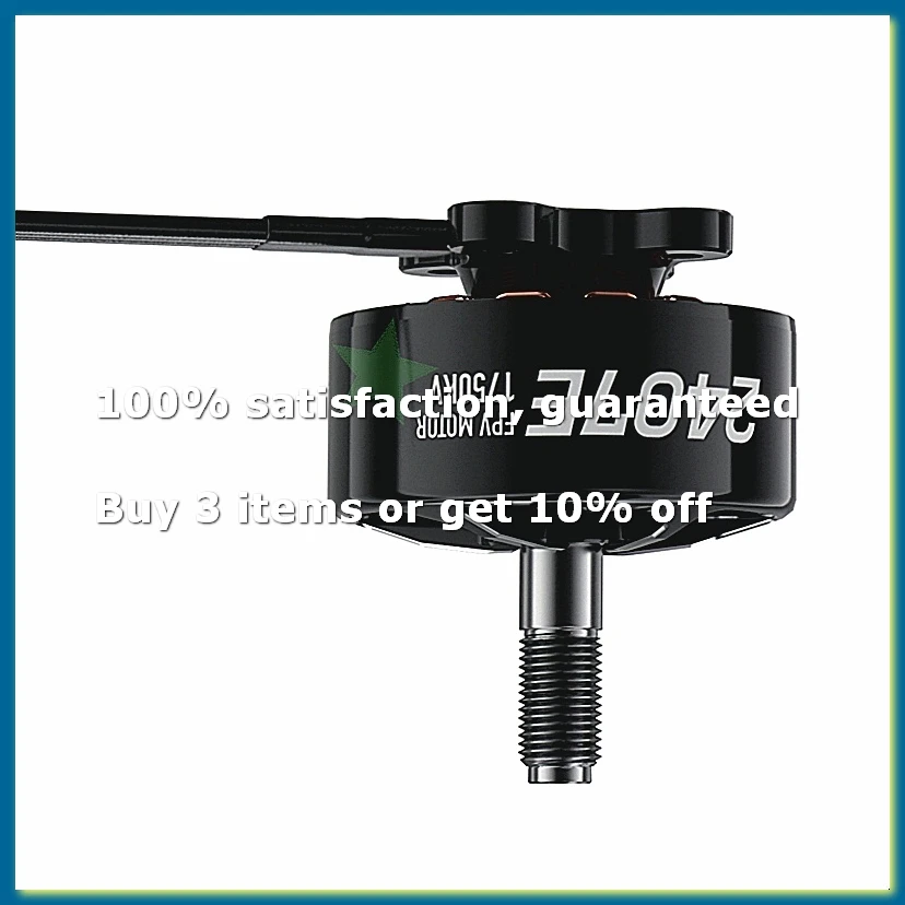 SPEEDX2 2407E Motor 1750KV High Torque Low Power Useage for 5-6inch Racing FPV Quads Racing RC Drone Multicopter-DTB3