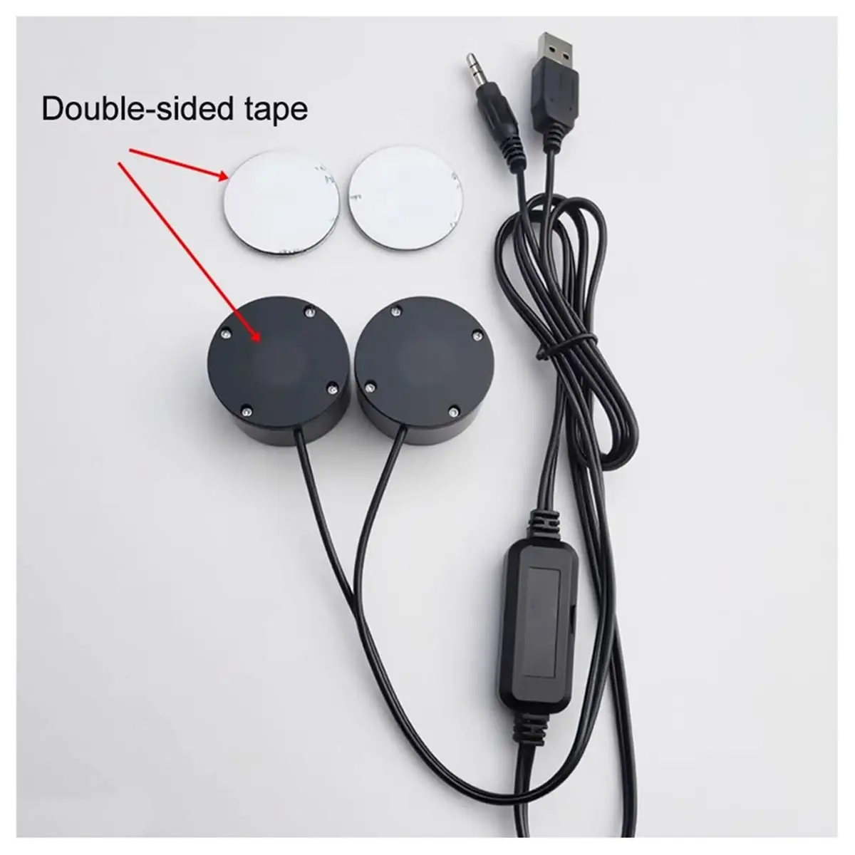 4Ohm 6W USB Speaker for PC 3.5mm Audio Input Mini Loudspeaker for Advertising Machine