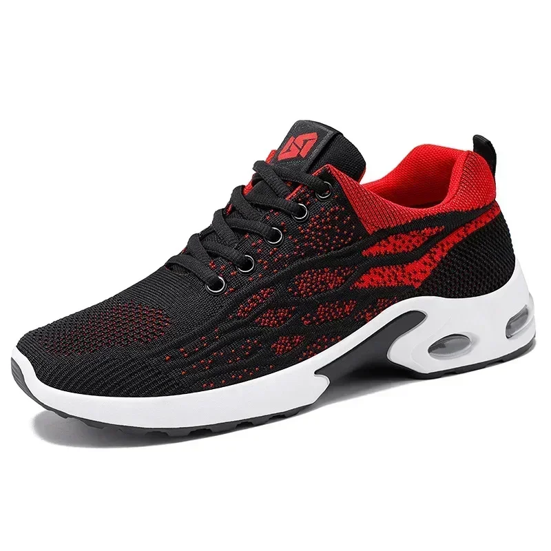 Autumn New Casual Sports Tennis Shoes Soft-soled Student Air Cushion Shoes Breathable Ultra-light Sports Shoes Men