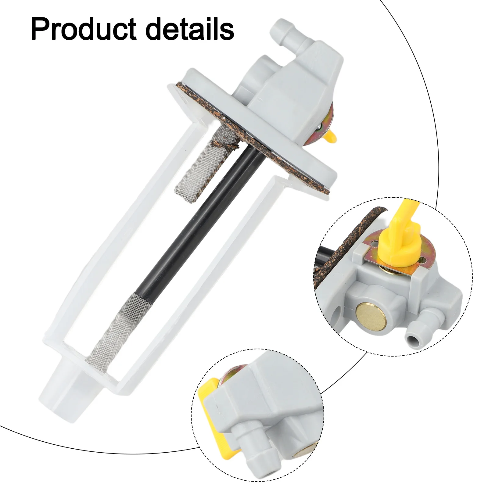 Off-Road Fuel Valve As Shown Fuel Valve Petcock Hassle-free Installation Direct Replacement Part Optimized Fuel Delivery