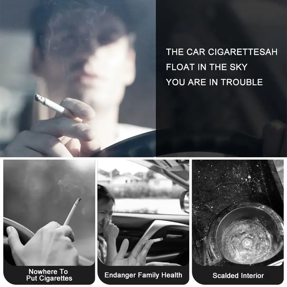 كوب تخزين منفضة سجائر للسيارة ، إكسسوارات سيارات لـ FAW V5 X80 B50 Besturn X40 T77 V2 Vita F5 V70 D60 J6 F1 V80 B70 R7 N5 N7 B30 T33 #4