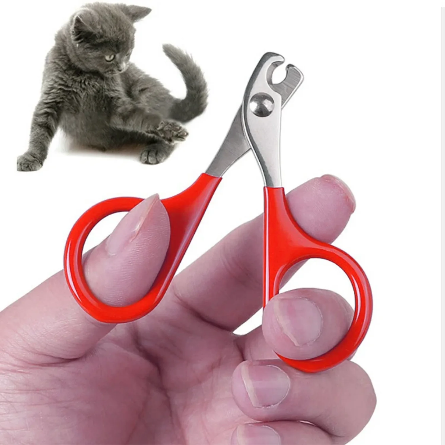 

Cat Nail Scissors Pet Dog Nail Clippers Toe Claw Trimmer Professional Pet Grooming Products Small Puppy Dogs Cat Accessories