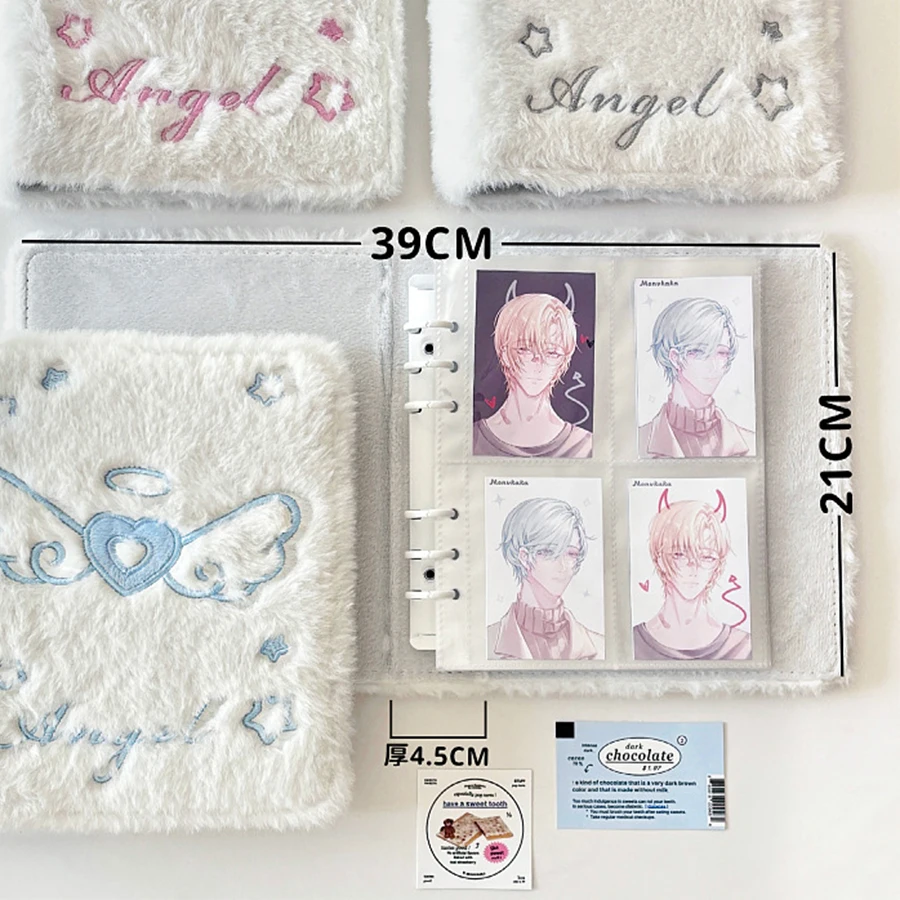 Plüsch Fotokartenbinder A6 Kpop Fotoalbum Kpop Star Kartenhalter