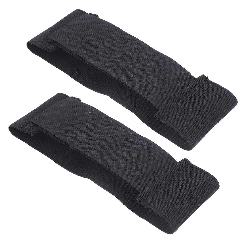 2 Stuks Elastische Scheenbeschermer Bandjes Hockey Scheenbeschermer Antislip Polyester Band Voor Volwassenen En Jeugd Hockey Guard Anti slip Scheenbeschermer