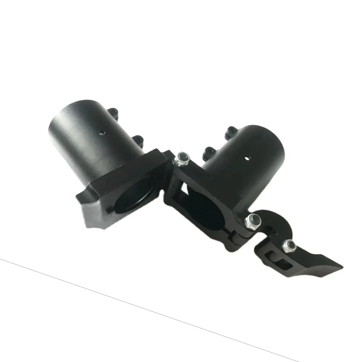 Flat Folding Carbon Fiber Tube Fixing Base Plant Protection UAV Arm Fixing Base D25 35 40mm Horizontal Folding Part