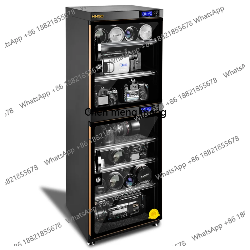 

SLR camera photographic equipment moisture-proof box 160L automatic dehumidification drying cabinet storage
