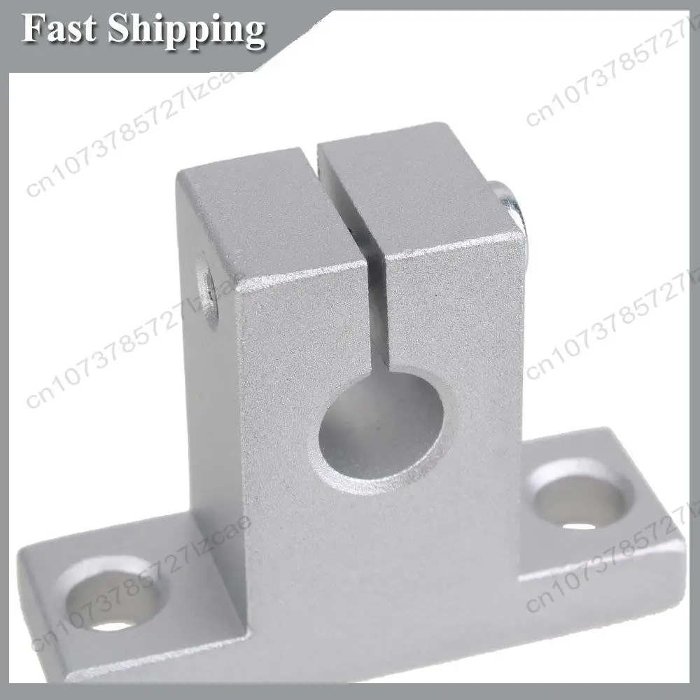 -A99Z Horizontal 8Mm Dia Linear Motion Ball Bearing Slide Bushing 200Mm Linear Shaft Optical Axis With Rod Rail Support Set