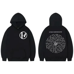 Einund zwanzig Piloten doppelseitiger Druck Hoodie Mode lässig übergroße Pullover Männer Frauen lässig Langarm Fleece Sweatshirts