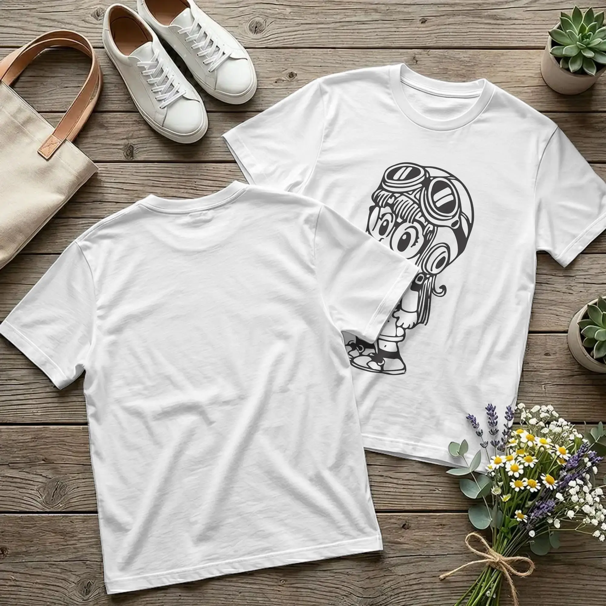 Men Women T-Shirts Arale Norimaki Dr Slump Awesome Pure Cotton Tees Short Sleeve  T Shirts Round Neck Tops Birthday Present