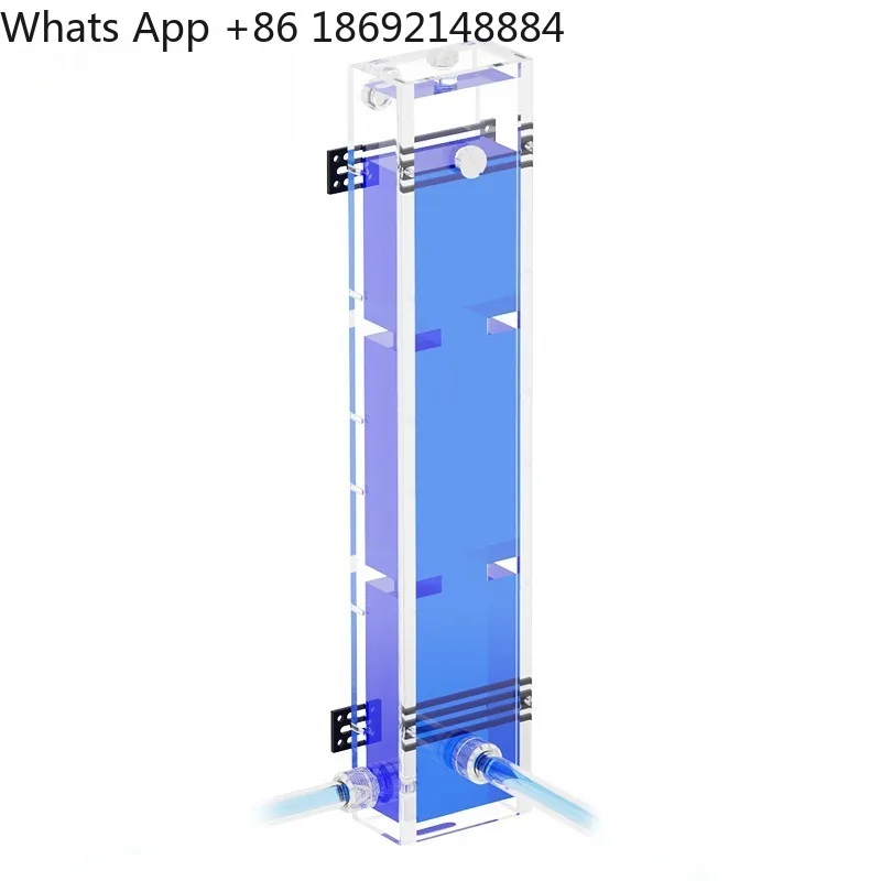 

Industrial water-cooled water tank acrylic transparent, large capacity 10mm thick 1000ml porous