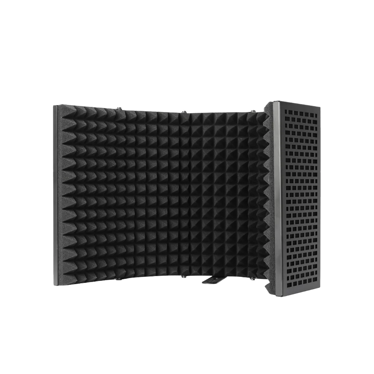 Microphone Portable Tabletop Sound Absorbing Foam Reflection Filter Mic Soundproof Equipment for Audio Recording 5 Panel