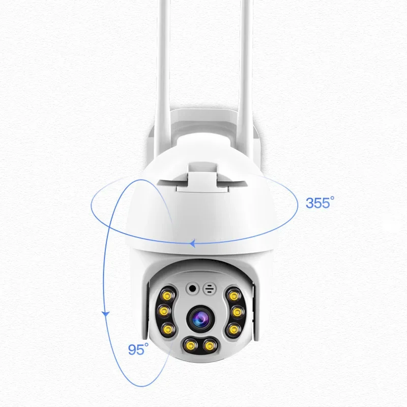 4G smart ball machine 360 degrees wireless camera humanoid detection outdoor high definition full color