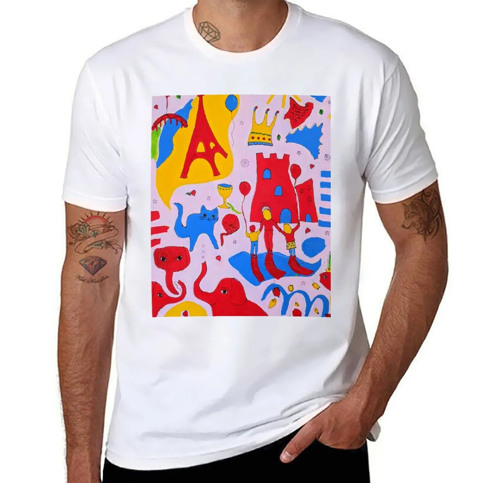 

Elephants in Paris T-Shirt cute clothes cheap stuff funny t shirts men