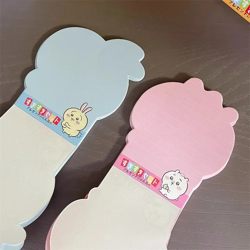 Chiikawa Cartoon Style Note Pad Elementary School Students Cute High Value Note Paper Non-adhesive Notebook Memo