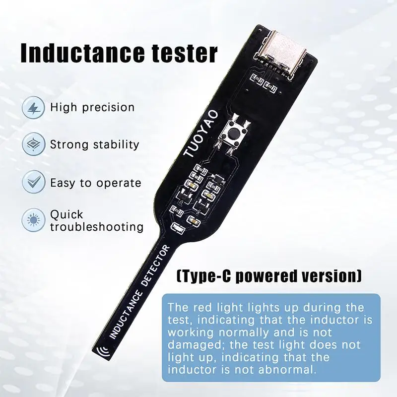 Inductance Tester for Mobile Phone Repair  Comprehensive Motherboard Fault Analysis via Electromagnetic Induction