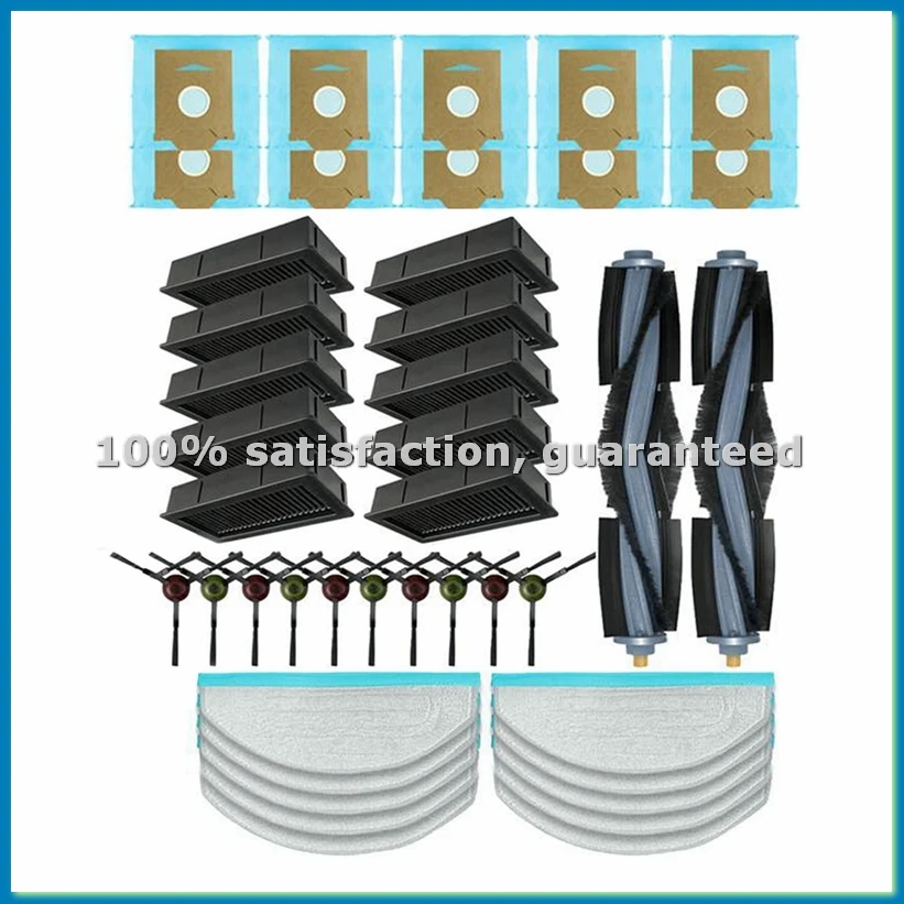 

For Cube CC Robot Vacuum Replacement Parts Accessories Main Side Brush Hepa Filter Mop Dust Bag-ABLM