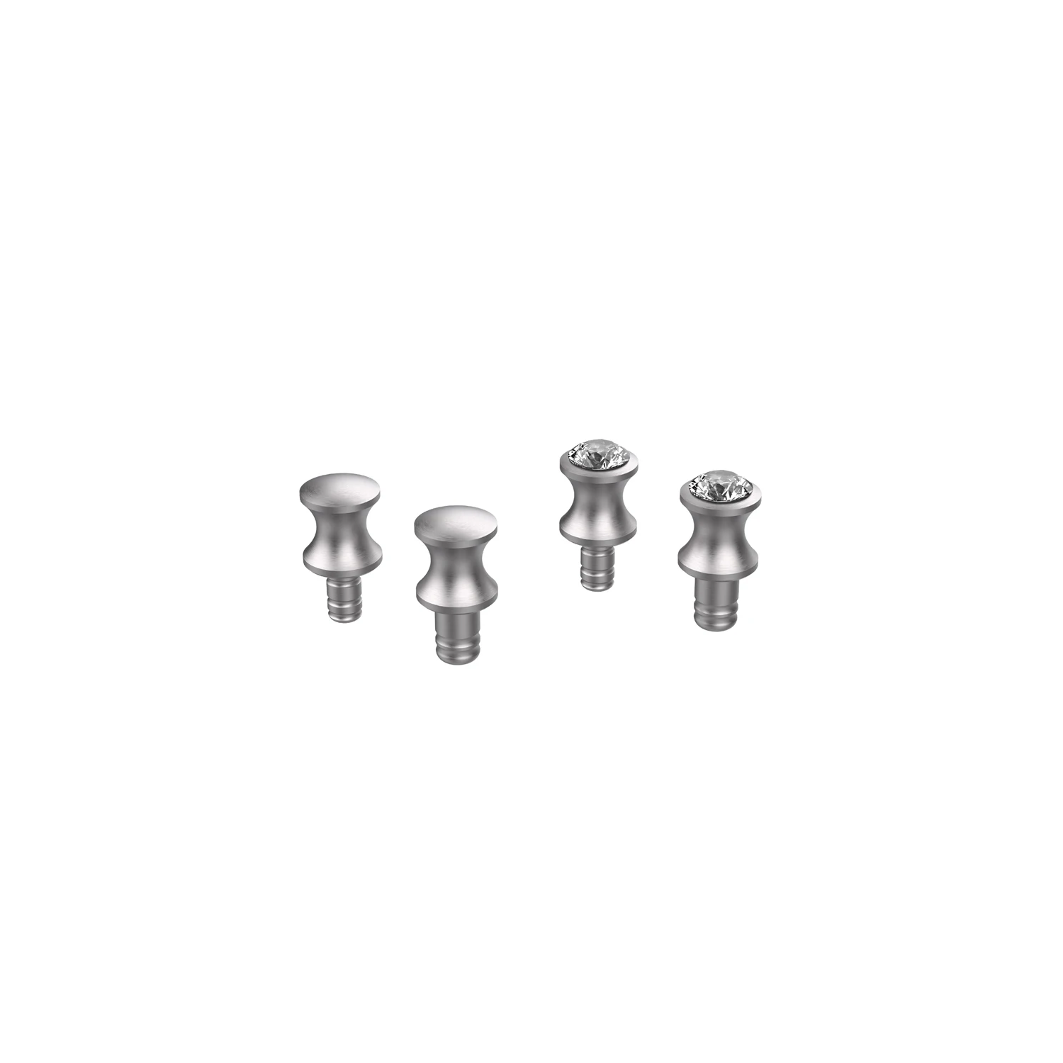 DD ddHiFi DustCap 3.5mm/4.4mm Titanium Alloy Headphone Port Dust Covers, Anti-Interference Metal Plug for Audio Player
