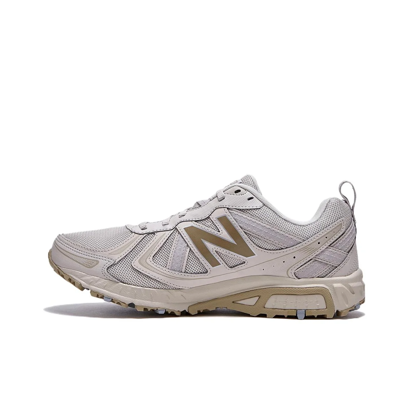 New Balance NB 410 V5 Running Shoes Unisex Low Top Gray Gold MT410KS5