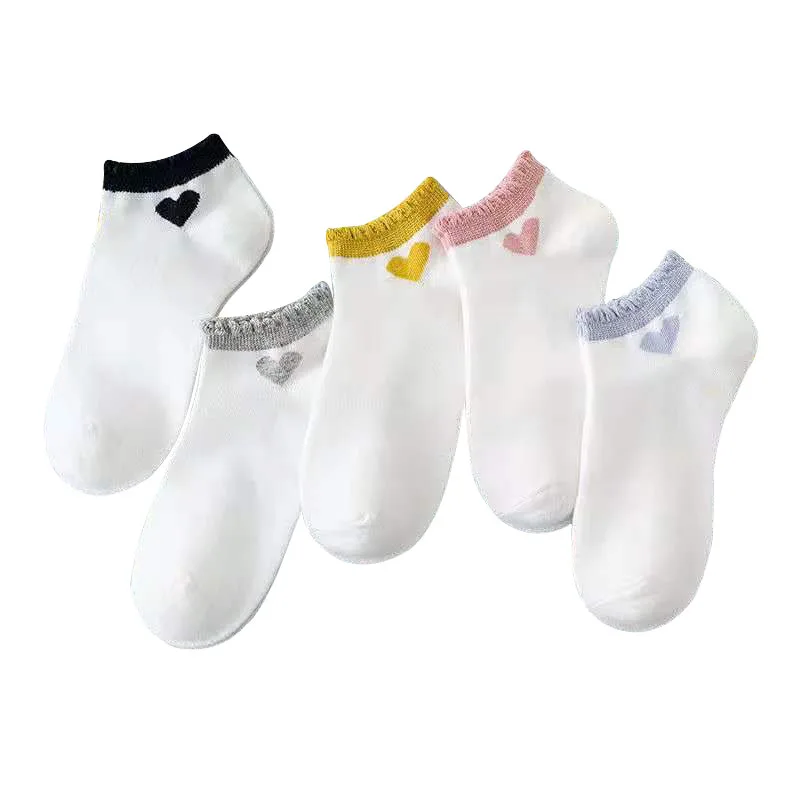 

10 Pairs Women Socks Hollow Shallow Mouth Invisible Socks Fashion Casual Women Socks Hot Selling