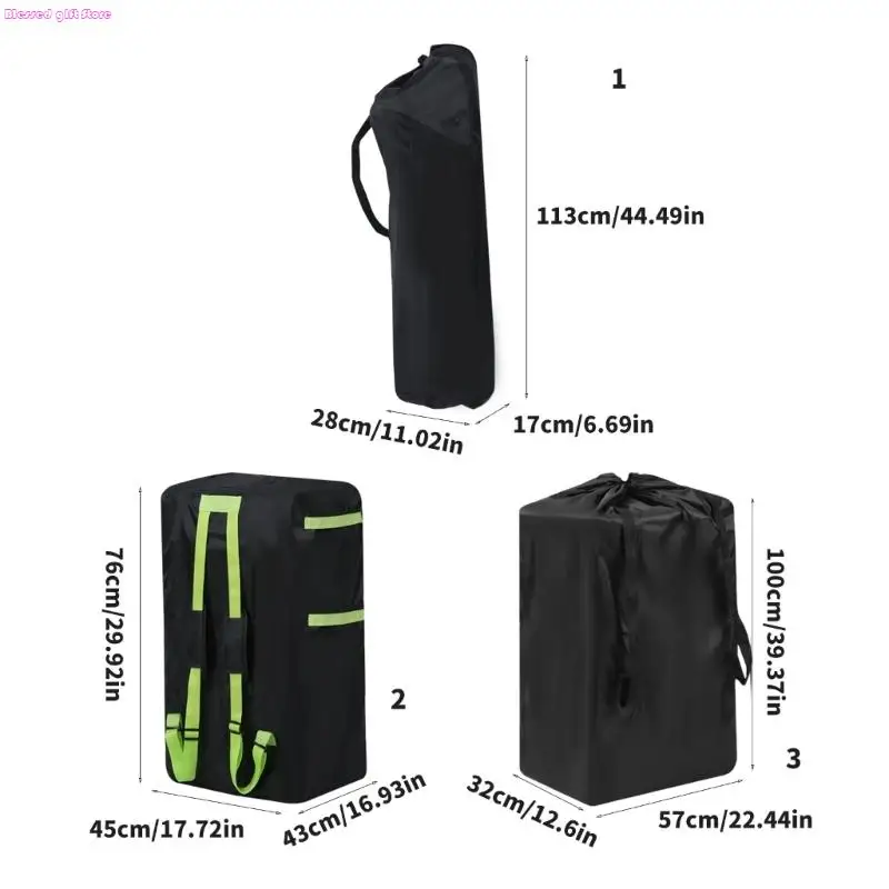 D0JC Lightweight Strollers Transport Bag For Airline Travel Carseat Enjoy Convenience