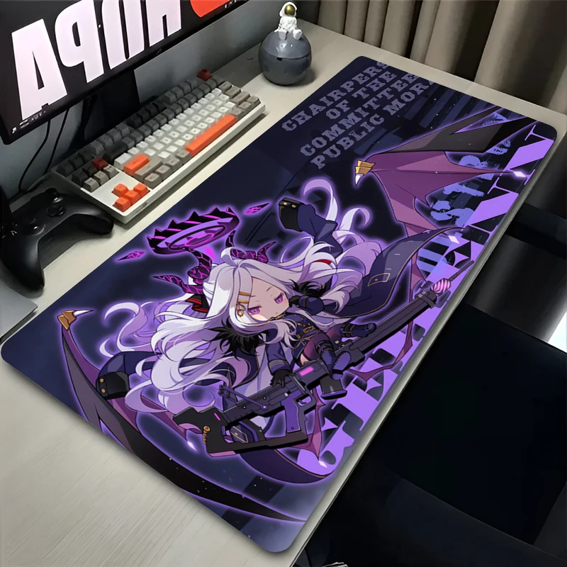 

Gaming Mouse Pad Blue Archive Sorasaki Hina Gamer Computer Accessories Keyboard Table Mat Mousepad Company Desk mat PC Mousepad