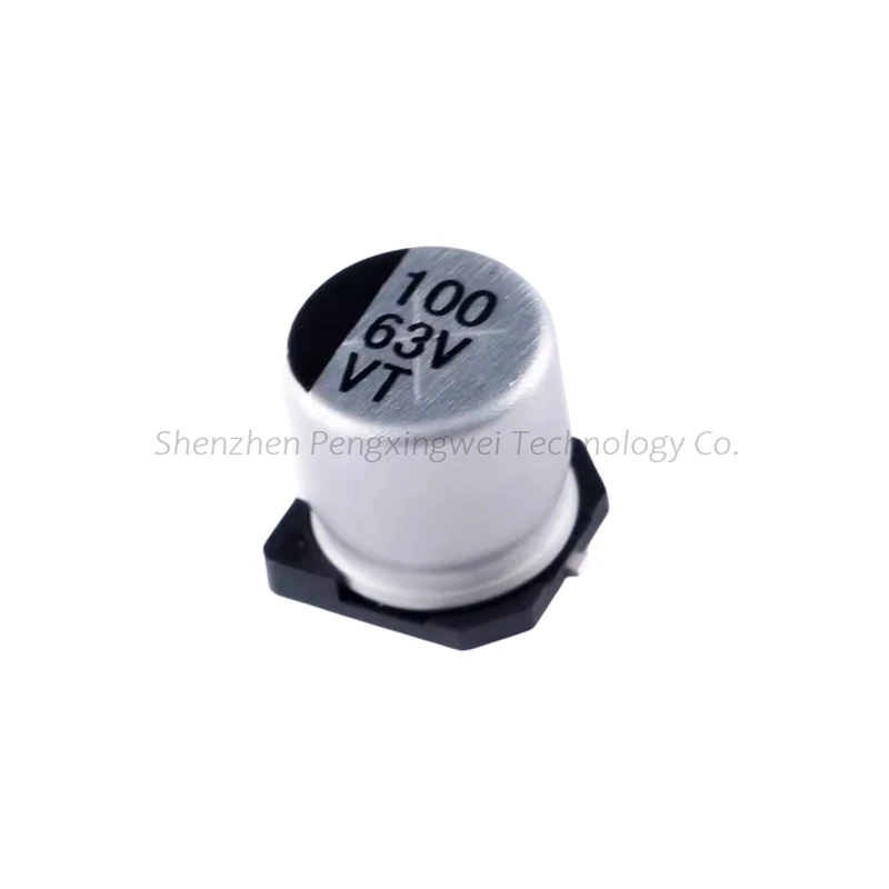 100PCS 6.3*5.4 4.7UF 10UF 22UF 47UF 68UF 100UF 220UF patch aluminum electrolytic capacitor 10V 16V 25V 35V 50V 100V 6.3X5.4