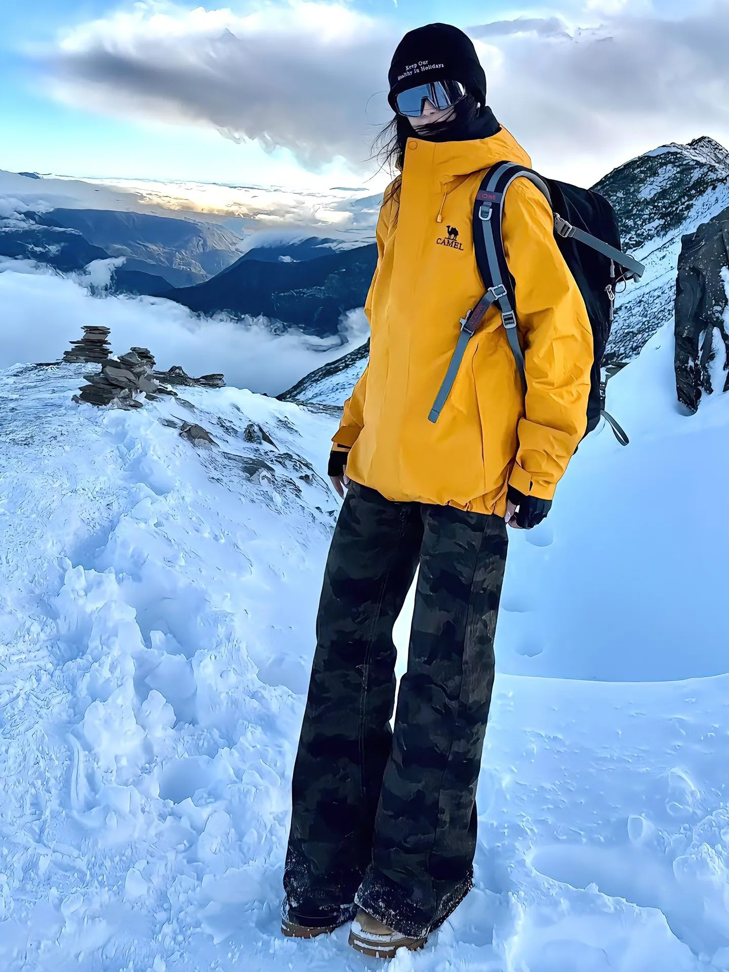 

Мужские джинсы в американском ретро-стиле с камуфляжным принтом, осенне-зимние, для активного отдыха, повседневные, прямые, слегка расклешенные, в стиле High Street