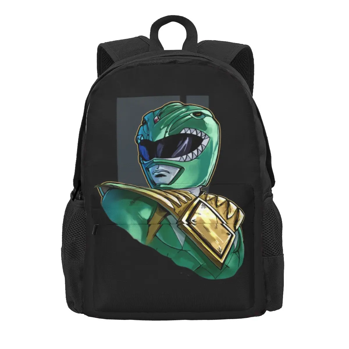 The Green R-Rangers Backpack Fashion 90S 00S 10S Cute Backpacks Women College Breathable School Bags Design Rucksack