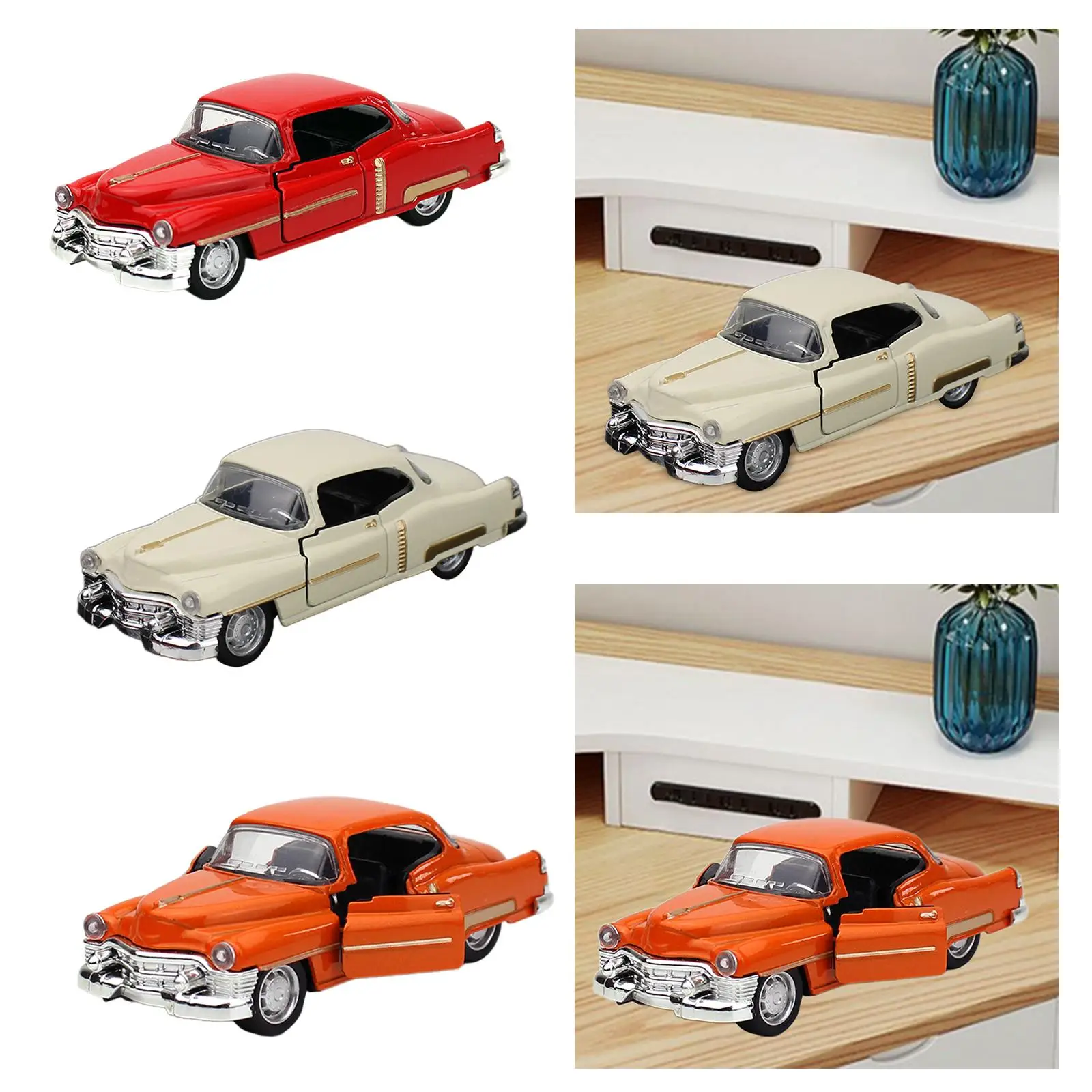 1/32 modellino di auto pressofuso, coupé in lega modello di auto simulato modello di veicoli classici per giocattoli da ragazzo regalo Home School Indoor