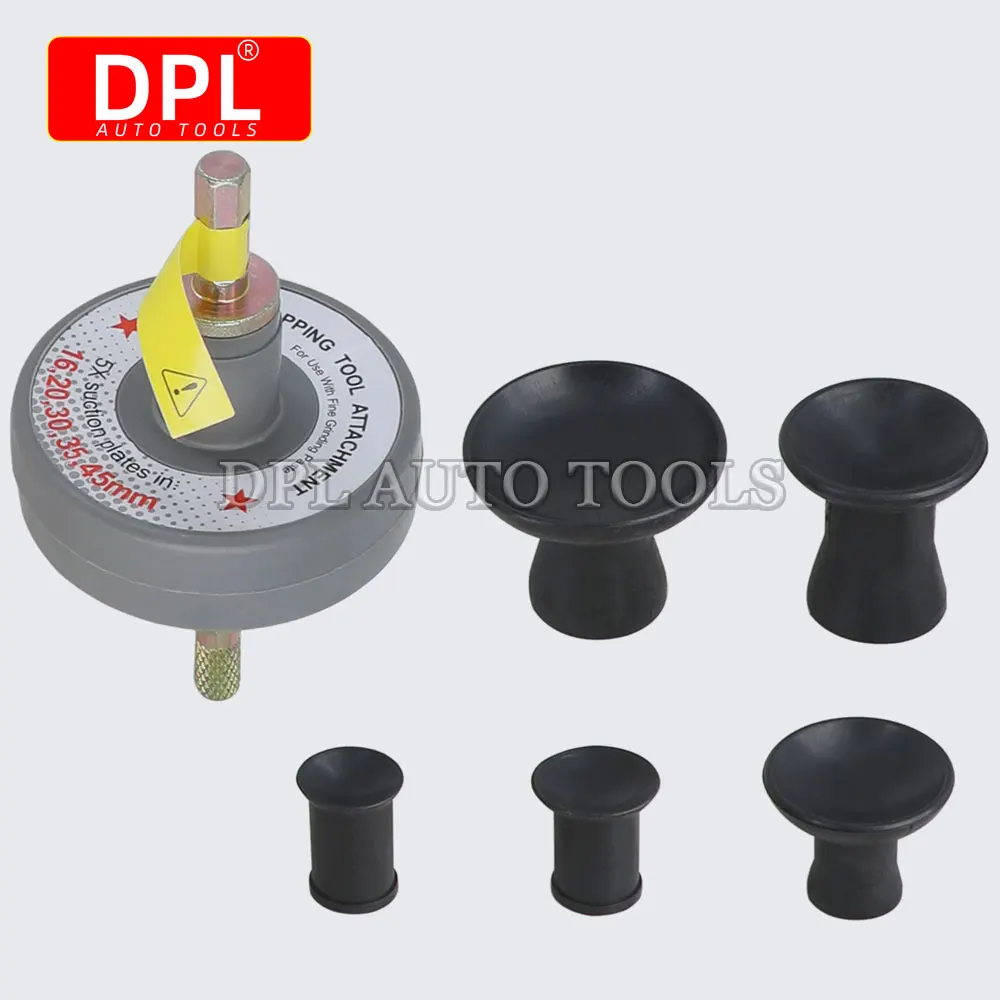 Kit de herramientas de lapeado de válvulas con 5 placas de succión de 1000 rpm a 1250 rpm Universal para moler motor pequeño