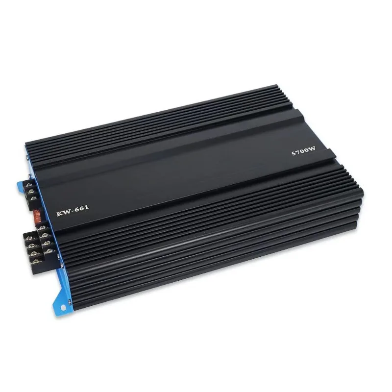 KW-6614 Channel High Power Car Amplifier Class Ab 45.1 Audio Amp For Vehicle Stereo Sound System Modification Hardware Accessory