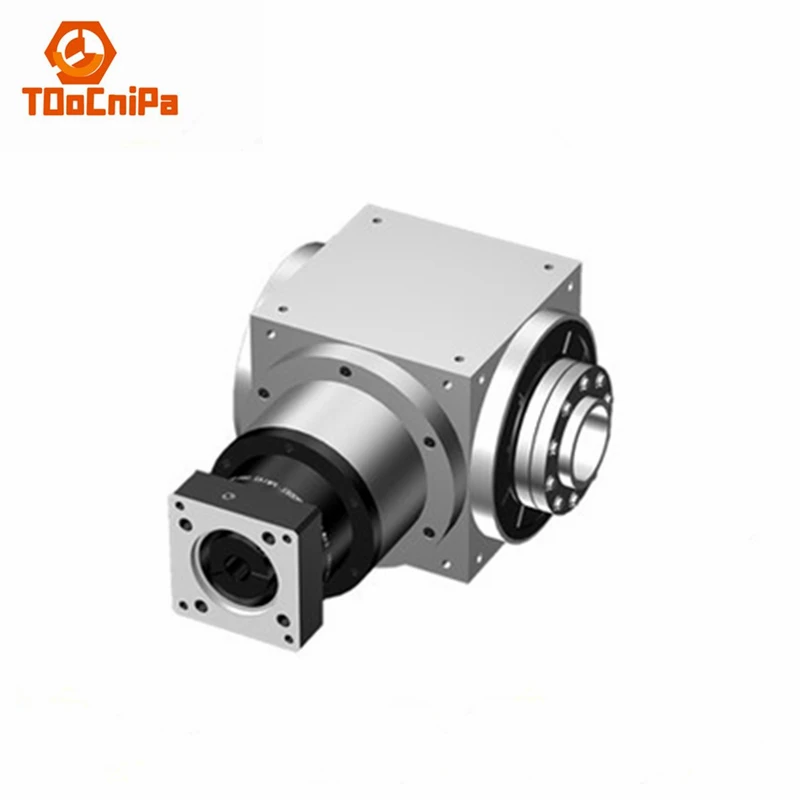 Right Angle Steering Gear Single and Double Shaft Output Flange Reducer PW75 90 110 140 170 210 240