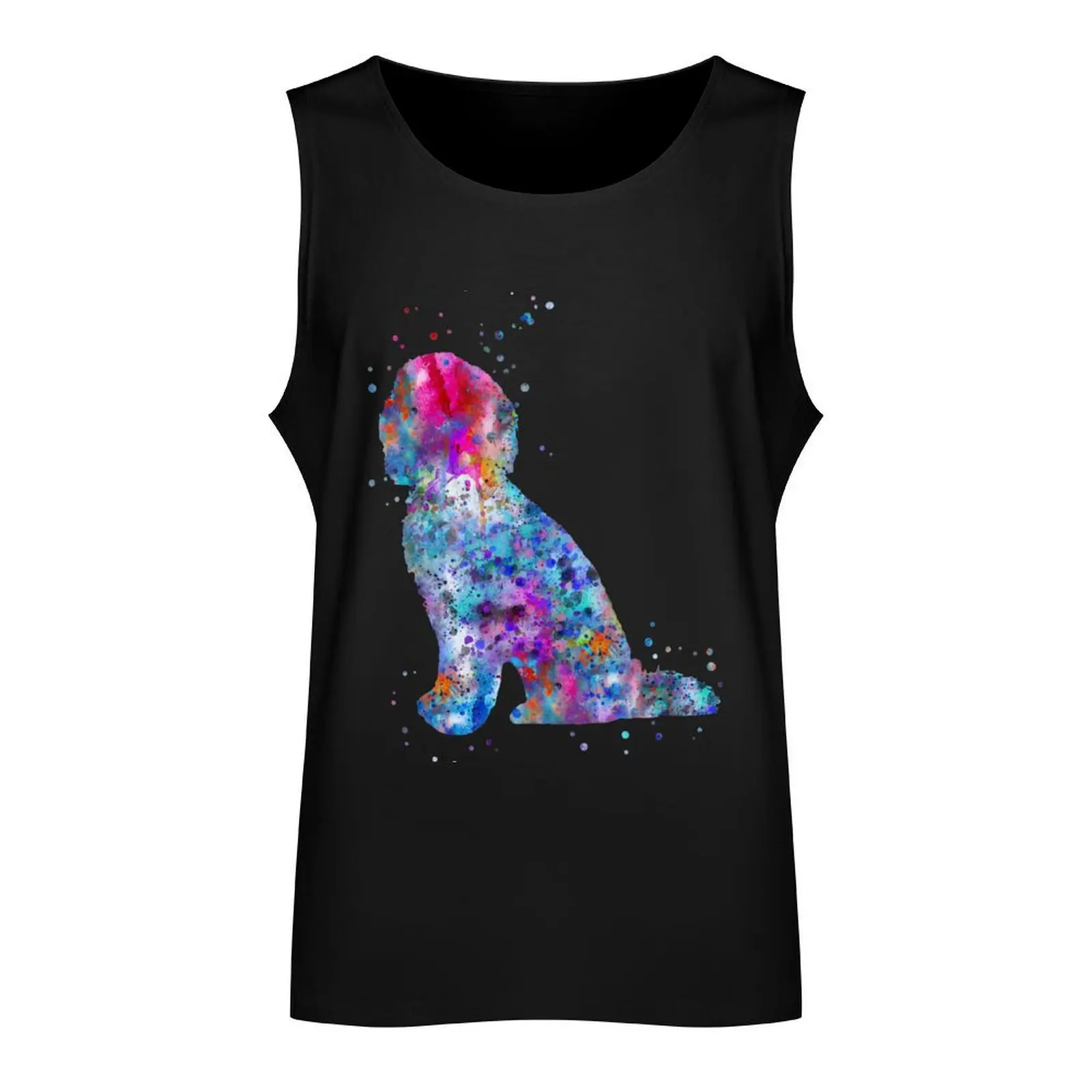 Cockapoo, cockapoo dog, cocker poodle Tank Top Vests basketball gym t-shirts