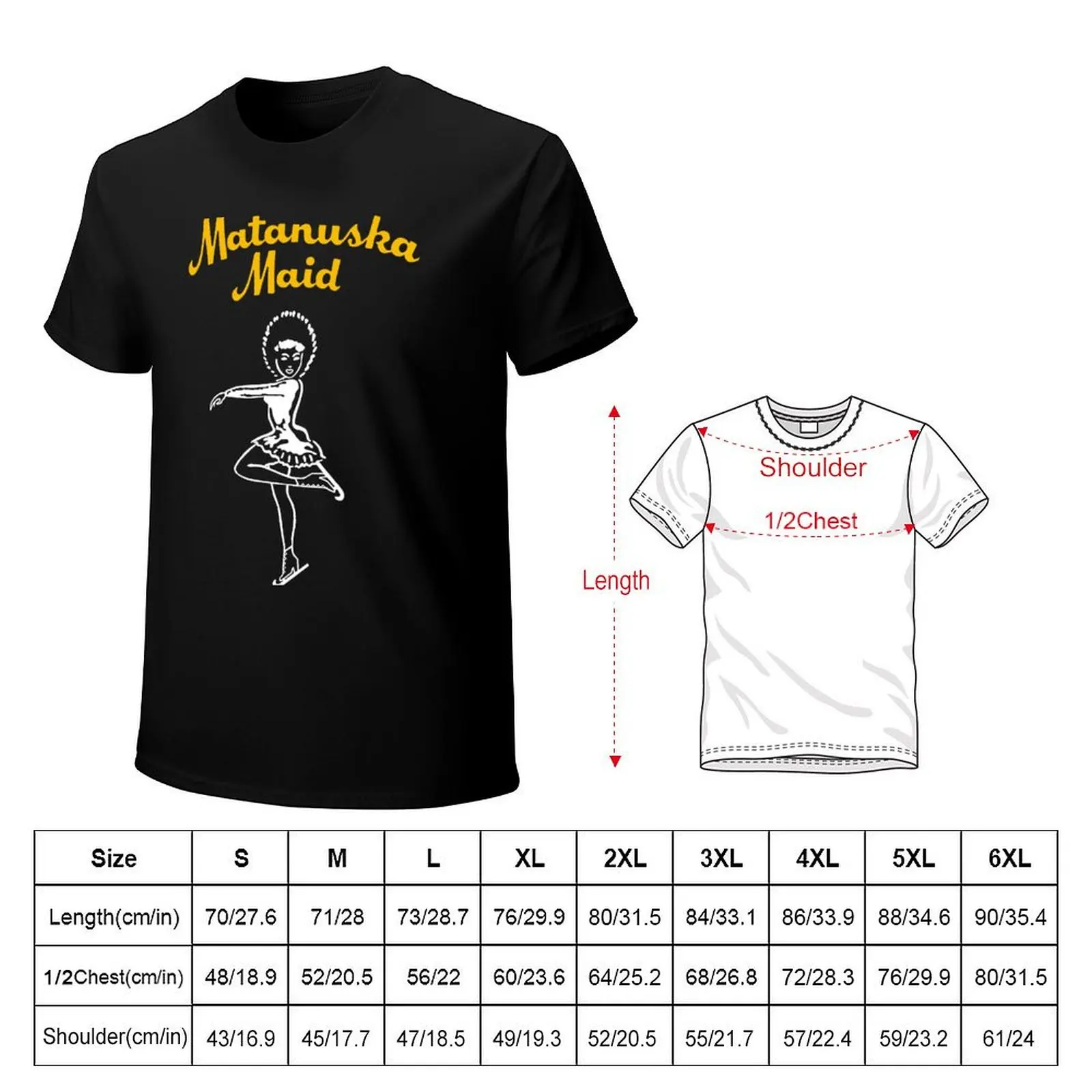 Matanuska Maid ~ Yellow and White T-Shirt Sweat Absorbing Sports Tee Shirt