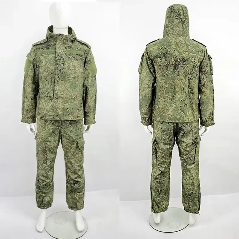 Men Tactical Combat Suit EMR Camo Jacket Pants Waterproof Windproof Outdoor Hunting Military Training Uniform Set