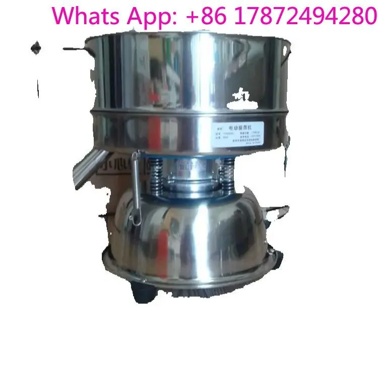 Li Appliances Powder Sieve Machine Electrical Vibrating Screen for Powder Particles Stainless Steel Sieve