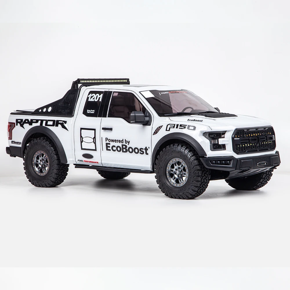 KM 2025 RAPTOR F150 RTR 2.4GHz TRACTION HOBBY 1/8 RC Simulation électrique télécommande modèle voiture chenille jouets pour enfants adultes