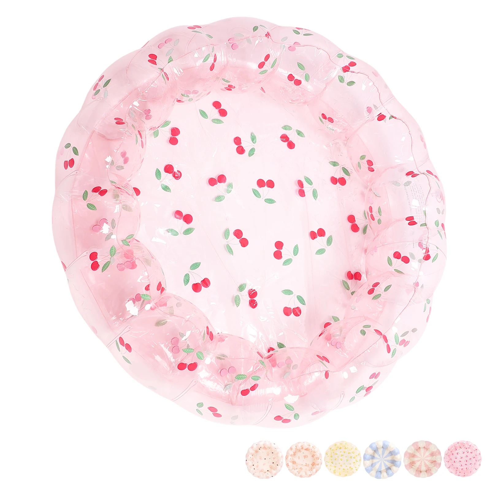 Piscina pequeña piscina inflable portátil a prueba de arañazos segura PVC hinchable piscina de bolas engrosada para niños pequeños para exteriores