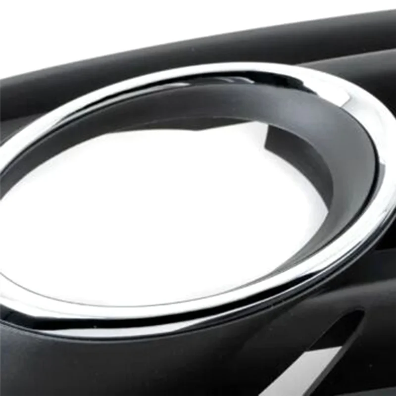 

For TT 2011 2012 2013 2014 Front Bumper Fog Light Grille Cover 1 Pair 8J0807681J 8J0807682J-Boom