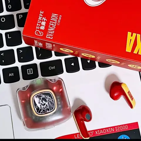 Asuka Neon Genesis Evangelion Eva Trådlösa Bluetooth Allmänna Hörlurar HiFi Stereoljud Brusreducerande Sporthörlurar 8 best sales Hörlurar Evangelion - №6